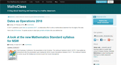 Desktop Screenshot of mathsclass.net