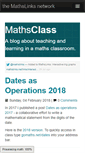 Mobile Screenshot of mathsclass.net
